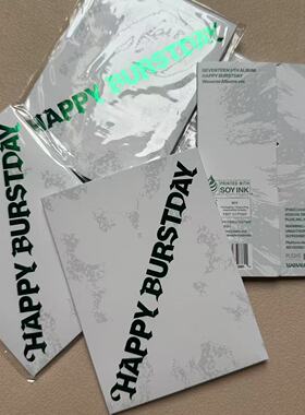 seventeen次正规五电子专17 happy burstday电子专正品全新未拆