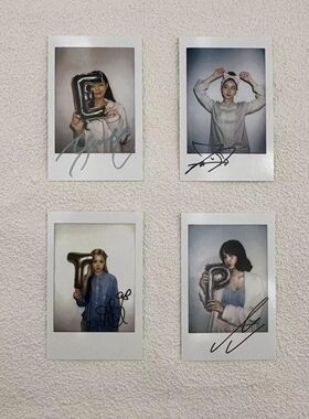 blackpink粉墨新周边BpTG游戏盒周边正品k4特典小卡拍立得小卡