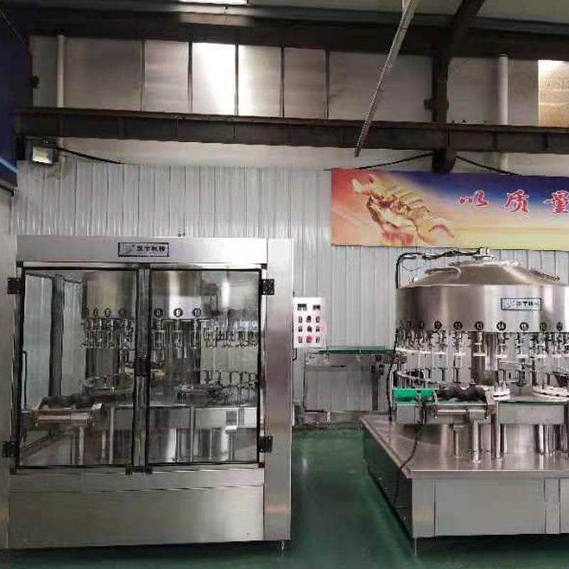 产红酒全自动等液位灌装机机 装洋酒负压灌回转灌装机生线设备