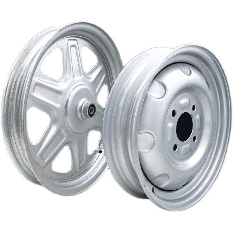 电动三轮车轮毂400-12电瓶车300-12后轮钢圈275-14加厚前轮改装