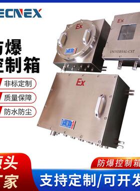 防爆配电箱控制仪表箱不锈钢防爆水泵通风机接线 线箱动力柜CT6触