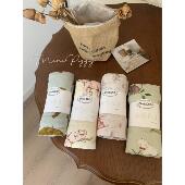 新生婴儿竹棉软被单今夏双层纱布毯型婴儿浴巾