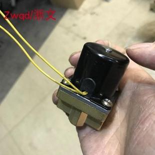 气保焊机送丝机配件YAB21 AC36V电磁阀气阀 2A3A二位二通DC24V