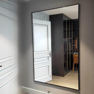 一框镜家用全身镜壁挂式舞蹈镜壁挂式防爆试衣镜全国上门安装