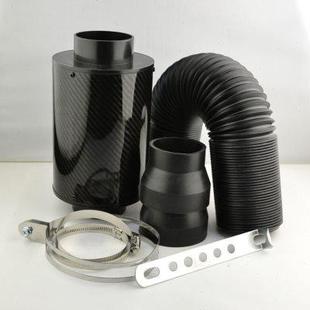 高流量风箱进气纯碳纤风箱滤清器涡轮增压蘑菇可洗冬菇头 汽车改装