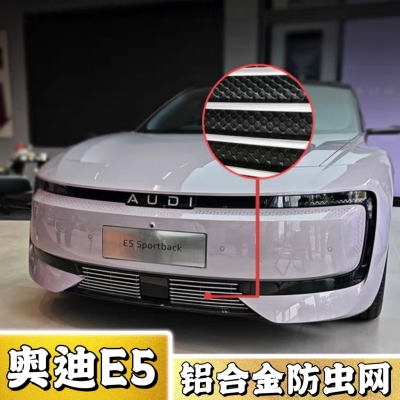 爆款！奥迪E5铝合金卡扣防虫网！