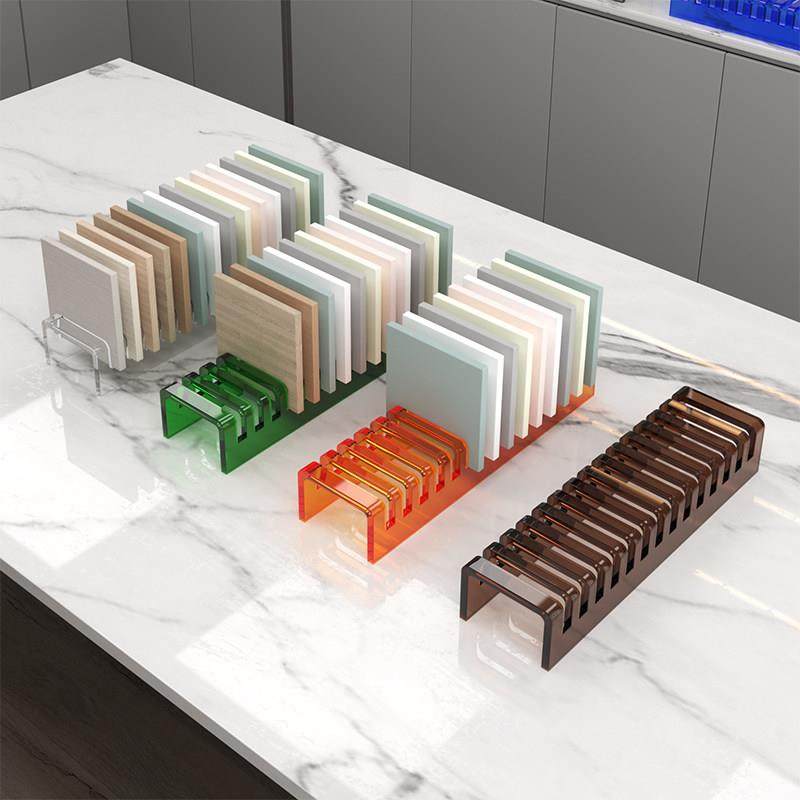 高端压克力瓷砖展架石材色板试用包品架整体橱柜门板铝扣板石英石,商业/办公家具,展示柜/陈列柜/展示架/货柜,淘宝优惠券,粉丝福利购,淘宝优惠卷