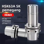 SK63A刀柄动平衡高速精密零风阻数控铣刀柄HSK63A SK10 100L