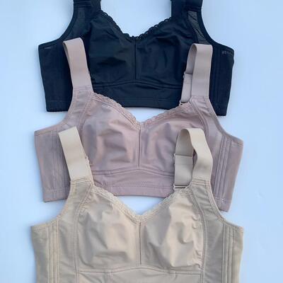 调整型全罩杯女士内衣薄款收副乳大胸显小显瘦防下垂光面文胸F杯