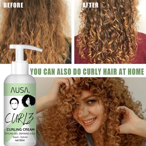 Curly Hair Cream Natural Hair Strands Products Booster Defin