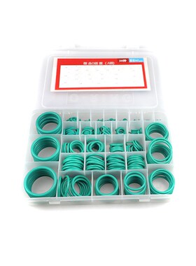 现货供应 氟胶盒装O型圈 耐高温CFKM红黄蓝盒装修理包 量大优惠