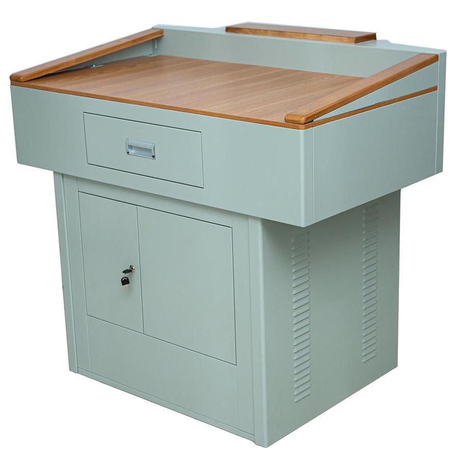 多媒体讲台钢制讲台讲台桌演讲台钢制讲桌智慧讲桌智慧讲台班班通