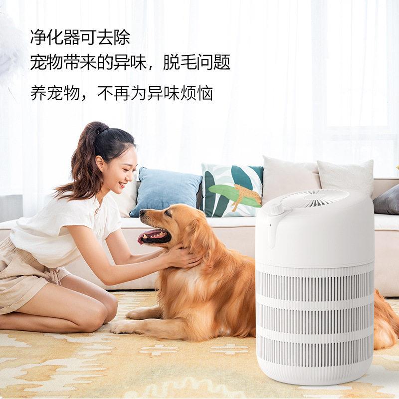 110V美规欧出口宠物空气净化器家用除猫毛机吸附浮毛收集养猫专用