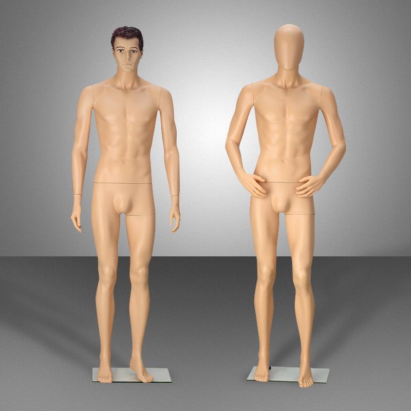 模特道具男全身男装店女装人偶假人服装橱窗展示架子韩版肤色人台