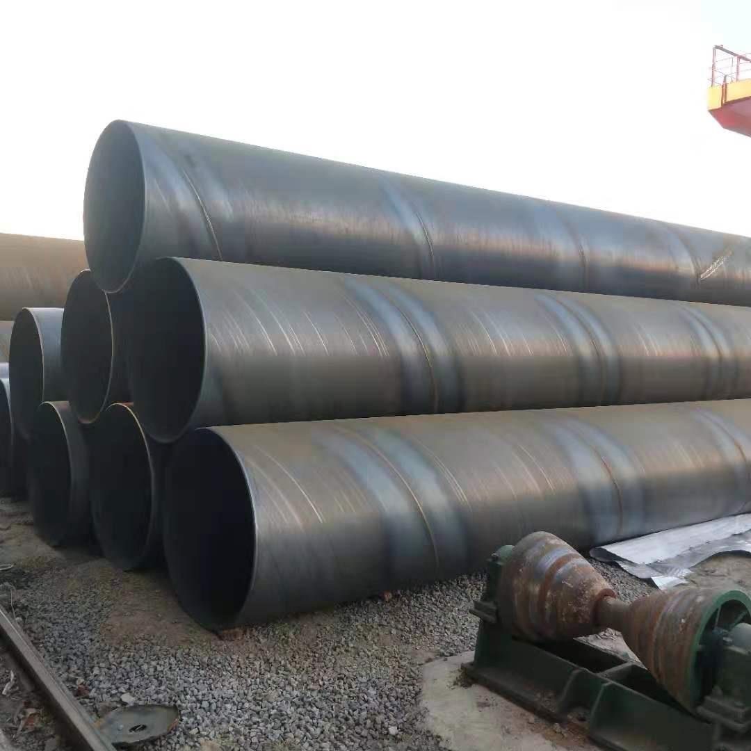 螺旋钢管饮用水给水排污水用焊接钢管钢护筒支柱防腐管道热力保温