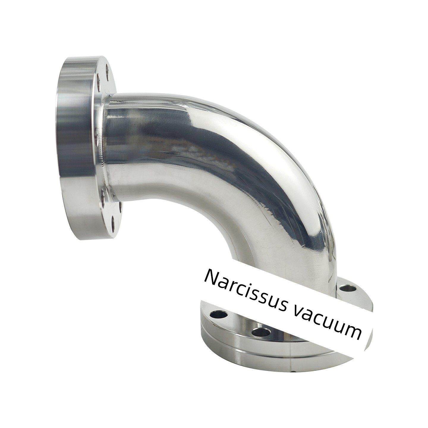 真空叶片法兰弯头304不锈钢活套弯头真空等径固定弯头16 25 50