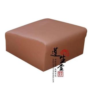 实木坐垫家用跪拜拜凳跪垫家居叩拜跪凳软垫方形 垫子莲花拜垫中式