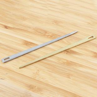 孔黄铜针大粽子针不锈钢工具端午节手工家用包大号穿无绳针神器眼