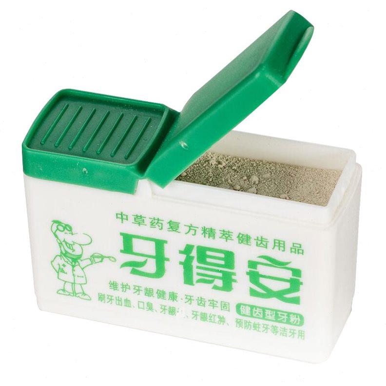 牙得安牙粉健齿型25克 亮白牙齿减轻口臭异味牙结石菌斑清新口气