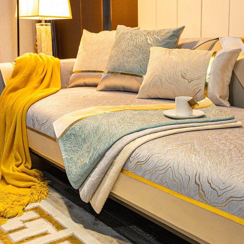 雪尼尔防滑沙发垫沙发套罩高档轻奢风盖巾四季通用坐垫子盖布定做,居家布艺,沙发垫,淘宝优惠券,粉丝福利购,淘宝优惠卷