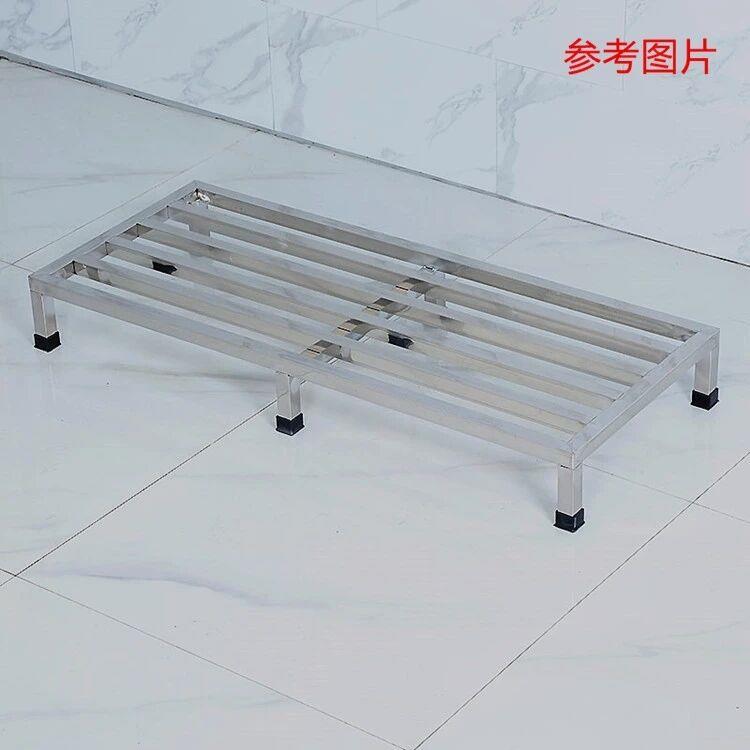 定做免安装承重1000斤结实防潮不锈钢阳台花盆底托架子一层置物架