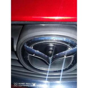 马自达前视支架外壳改装360全景前置摄像头车标专用壳子cx45马6