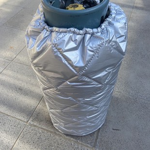 煤气罐保温套夏季防晒隔热冬季加厚防冰冻户外摆摊家用燃气保护罩