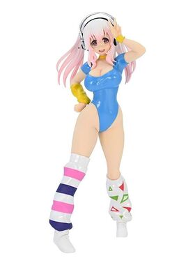 盒损全新正版 FuRyu Super Sonico 索尼子80年代蓝色 景品手办
