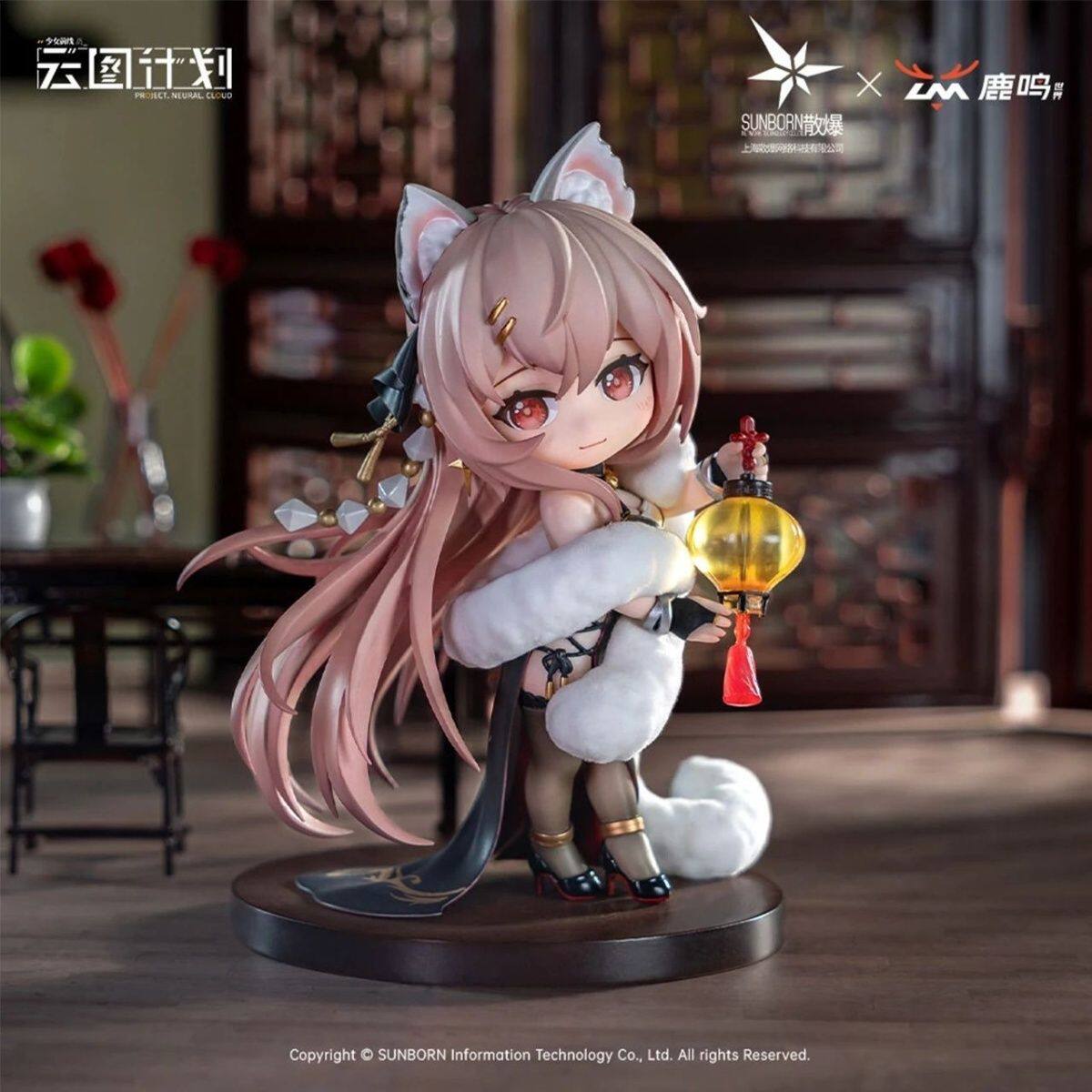 全新正版 鹿鸣世界 少女前线:云图计划 帕斯卡 执峰 Q版手办