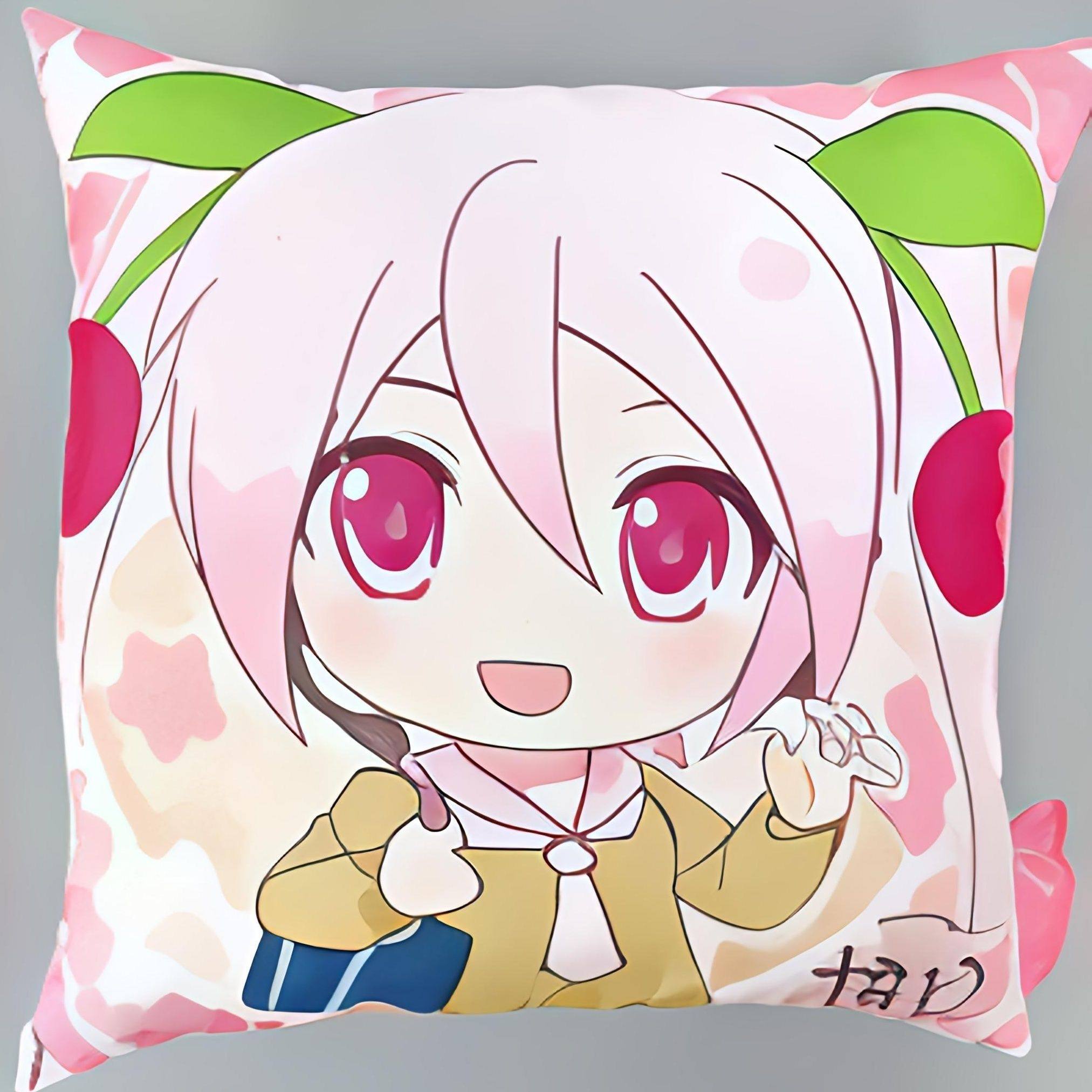 日版全新现货 樱初音 初音未来 抱枕 fufu 动漫 周边 谷子 二次元