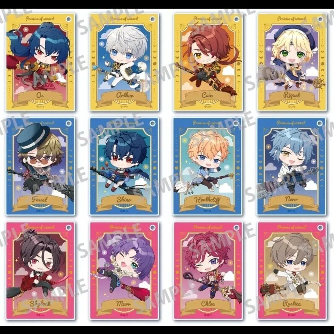 日谷正版盲袋 莲之空 With MEETS vol2.方形吧唧 动漫 周边 谷子