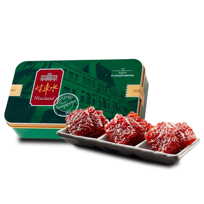 牛车水洪恩香辣牛肉干新加坡风味