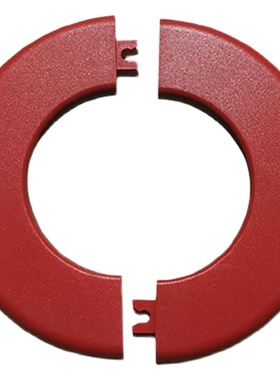 热销消火栓箱装饰盖消防柜椭圆形护口圈穿墙管道墙板红色消防管遮