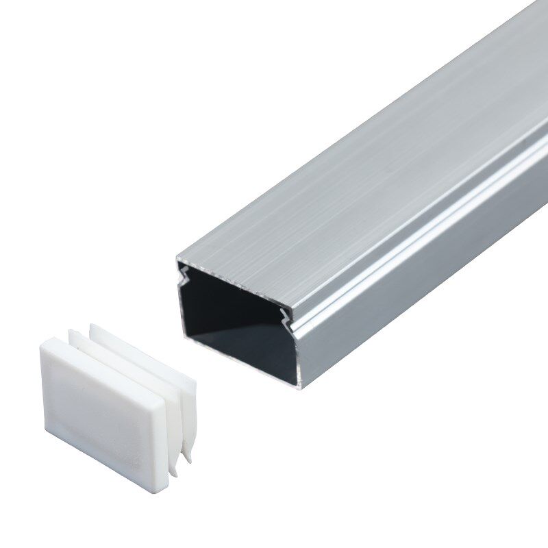 热销白色pvc线槽堵头方塞方管盖帽内塞不锈钢线槽装饰盖帽装饰封