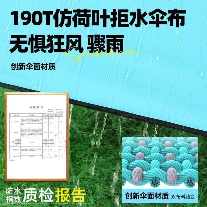 渔之源钓鱼伞大钓伞露营遮阳伞专用雨伞帐篷伞202新款户外拐杖伞