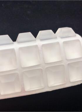 梯形脚垫防撞胶粒缓冲垫加厚防滑防撞 透明防撞粒XT13036硅胶脚垫