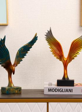 欧式简约现代装饰摆件创意家居客厅电视柜老板办公室摆设乔迁礼物