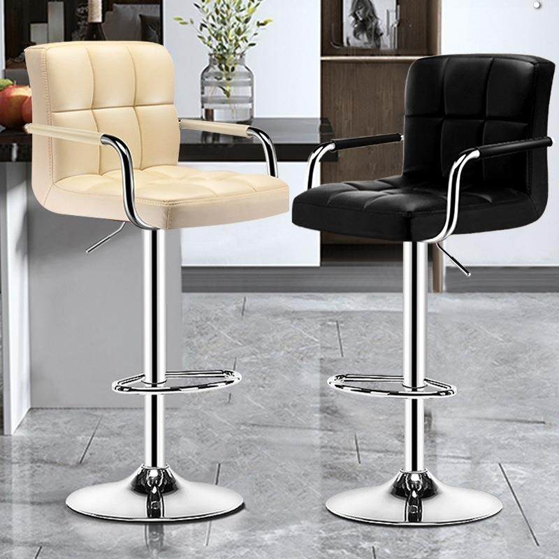 吧台椅子家用升降现代吧椅带靠背前台接待收银台酒吧椅简约高脚凳,厨房/烹饪用具,调料置物架,淘宝优惠券,粉丝福利购,淘宝优惠卷