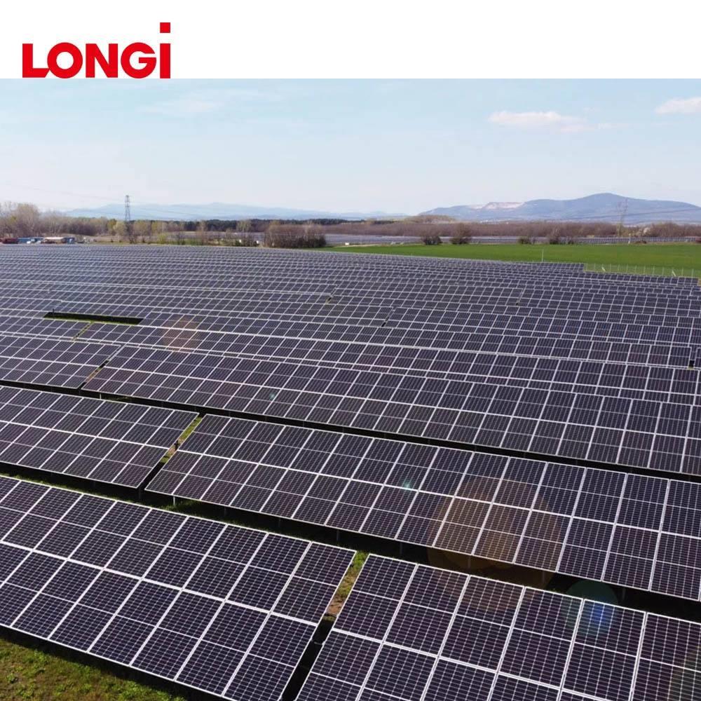 Longi 隆基光伏板Himo7 570W 610W 580W双面双玻太阳能光伏组件