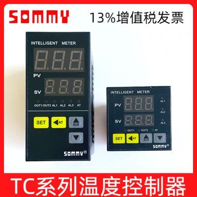 SOMMY智能温控表TC4/6/7-M1数显PID电子温控器INTELLIGENT METER