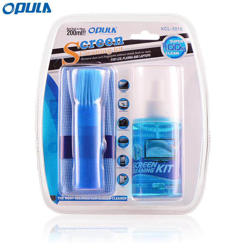 OPULA笔记本电脑清洁套装键盘灰尘清理工具液晶电视屏幕清洗剂