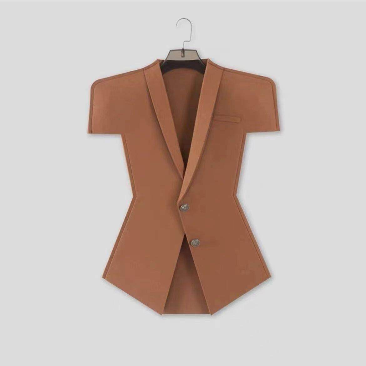 样板间 配饰衣帽间装饰品道具摆件 轻奢衣柜展厅陈列毛毡衣服