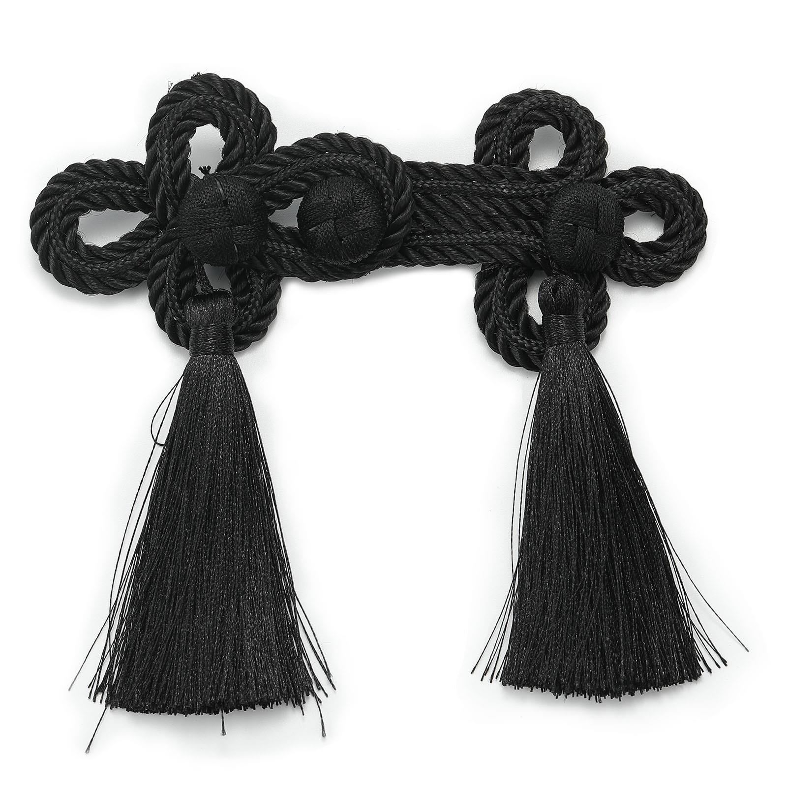 流苏旗袍盘扣中国风大衣外套复古手工纽扣服饰装饰扣手工盘扣钮扣