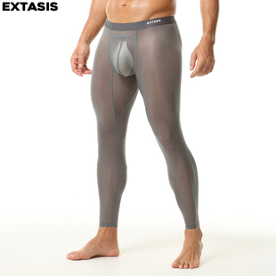 EXTASIS丝滑50克薄款sheer系列男士打底裤打底裤