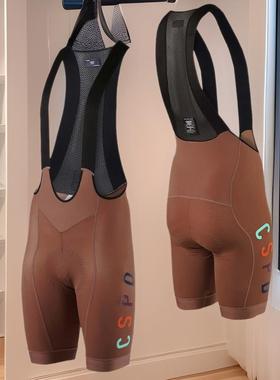 CSPD背带骑行裤男女夏季短裤自行车公路山地车骑行服装备速干透气