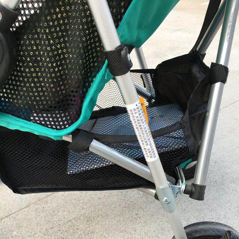 婴儿车配件置物篮 通用置物筐 购物筐 婴儿伞车推车配件置物篮