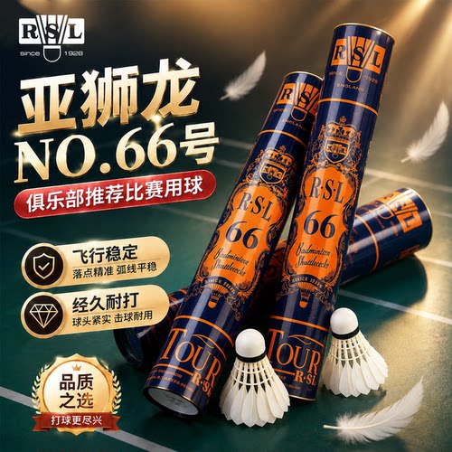 RSL亚狮龙羽毛球NO.66号