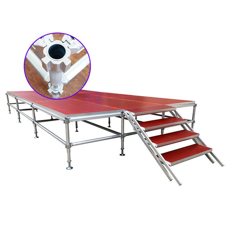 无锡舞台铝合金t台婚庆钢铁雷亚活动可升降金属演出可升降设计