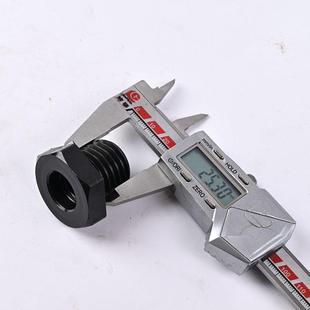 木工车床主轴卡盘转接头变径套外螺纹25mm转内螺纹18mm跨境产品