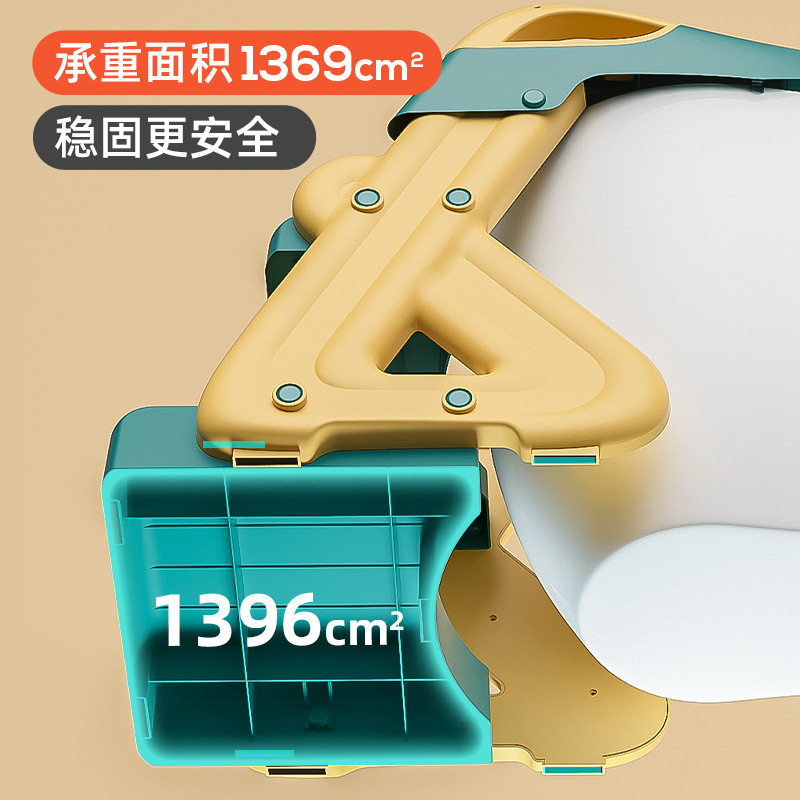 儿童马桶坐便器楼梯式男